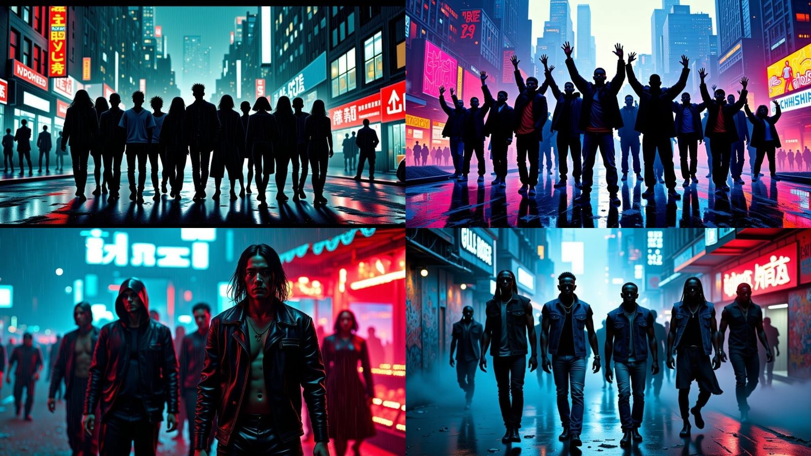 The Warriors Remade in Cyberpunk Style