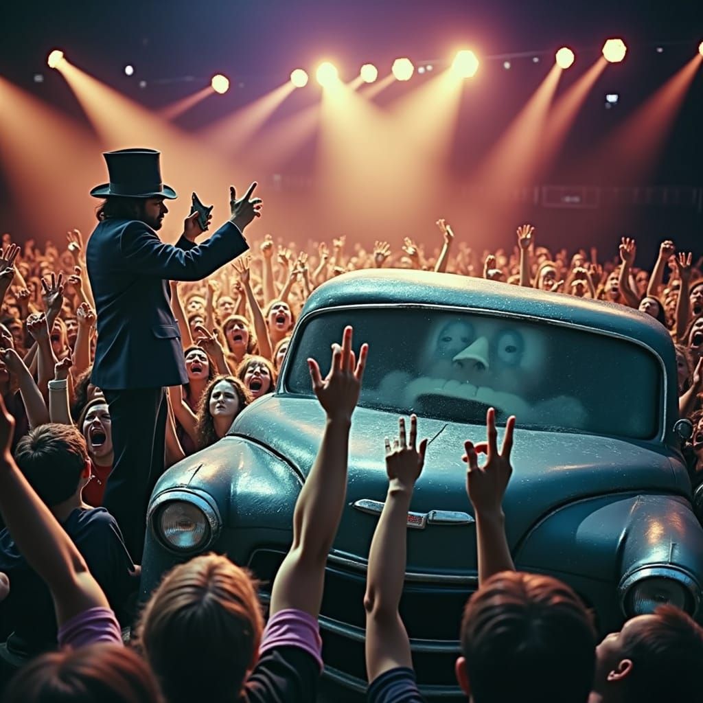 The Babadook The Musical Horror Film Featuring Bono of U2 and Hordes of Screaming Undead Fans