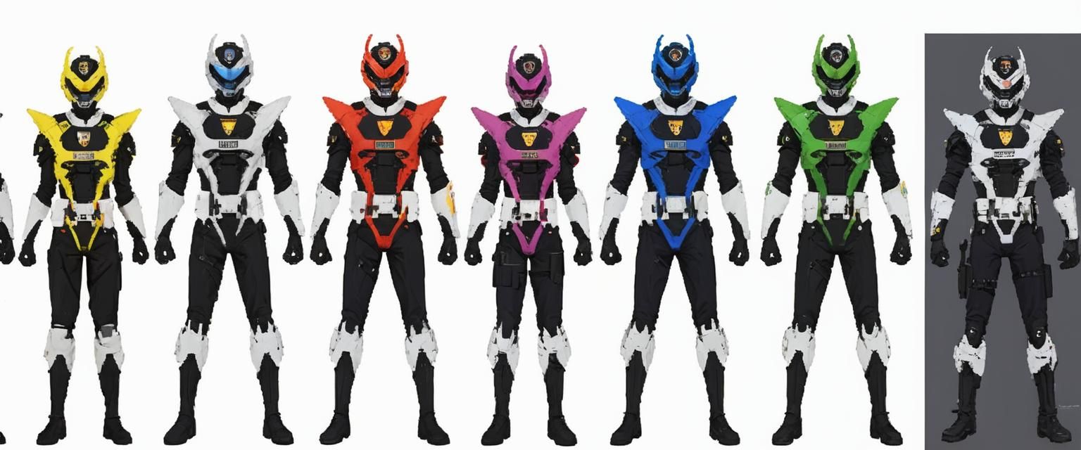 Heroic Police Officers in Sci-Fi Cityscape