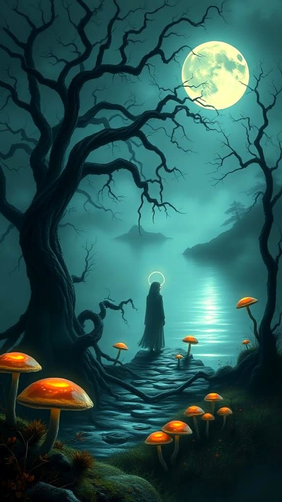 Vibrant Neo-Noir Cityscape in Expressive Brushwork