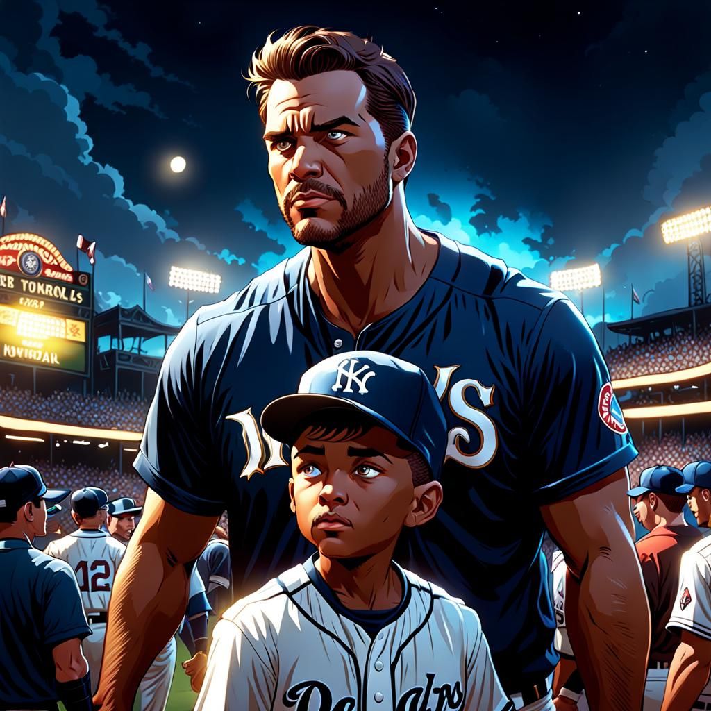 "Who stole your popcorn, kid -- just point 'im out!"