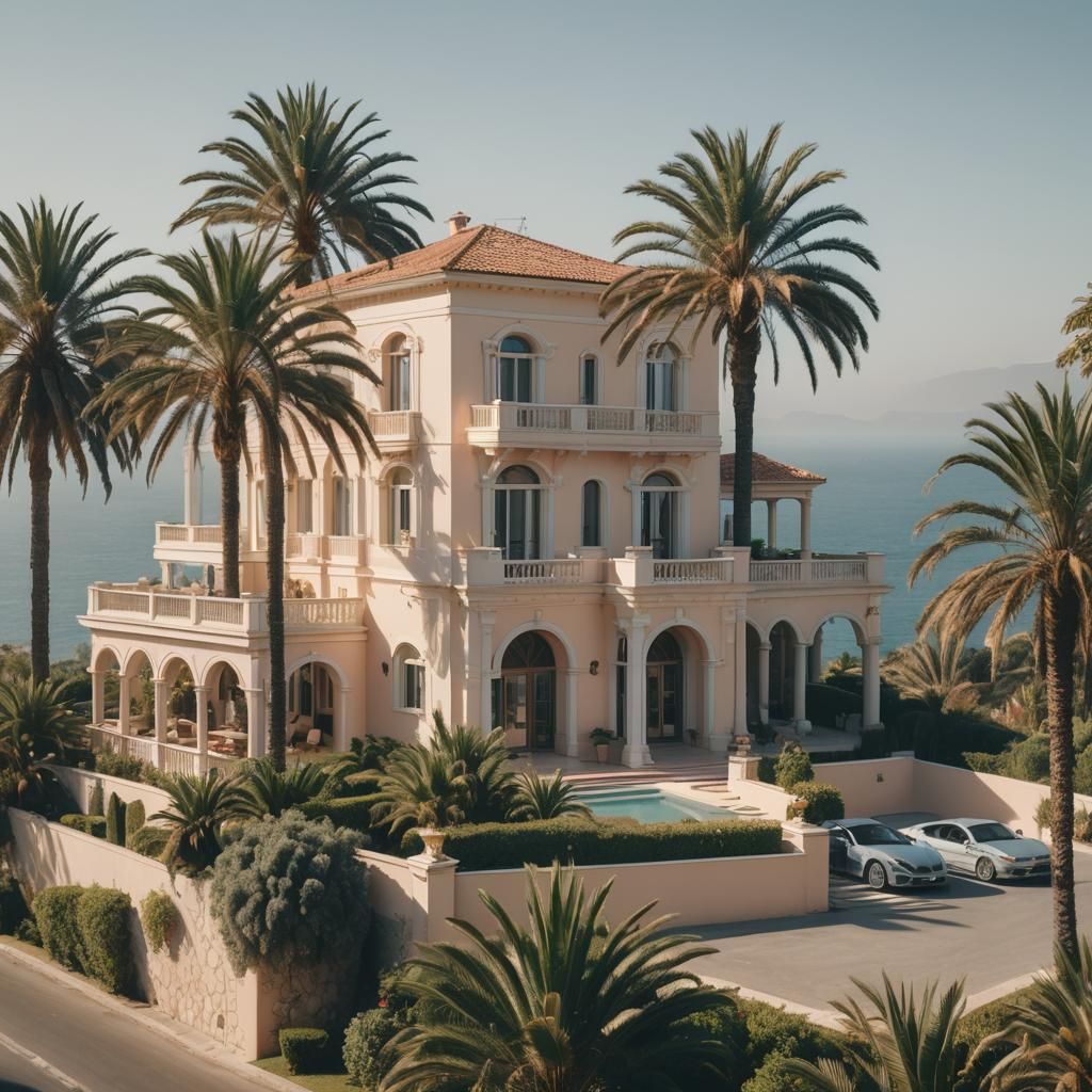 Luxury Villa with Ferrari and Ocean View