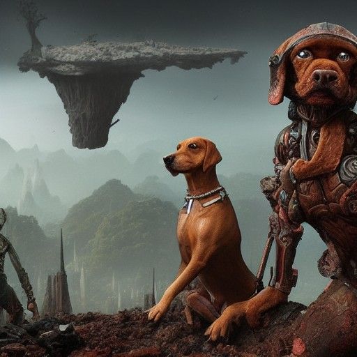 Dog-People Meet Aliens in Rio Ruins