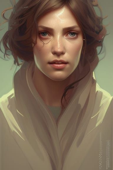 Hyperdetailed Portrait of The Church Lady