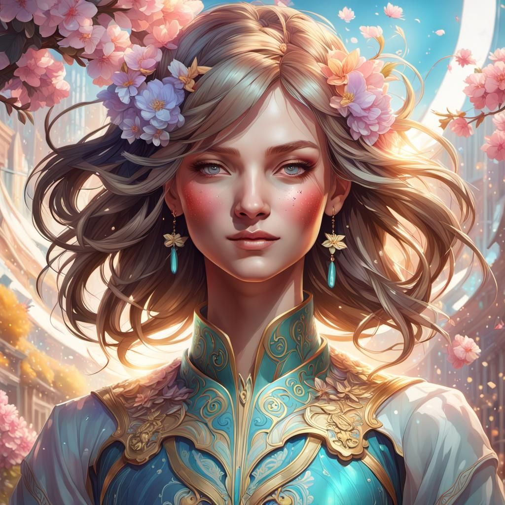 Portrait of Enlightenment and Bliss