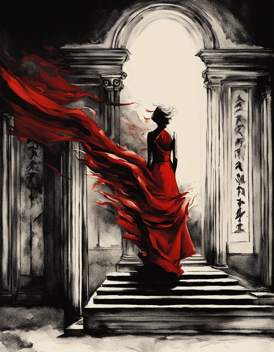 Crimson Tempest Haute Couture Perfume Ad