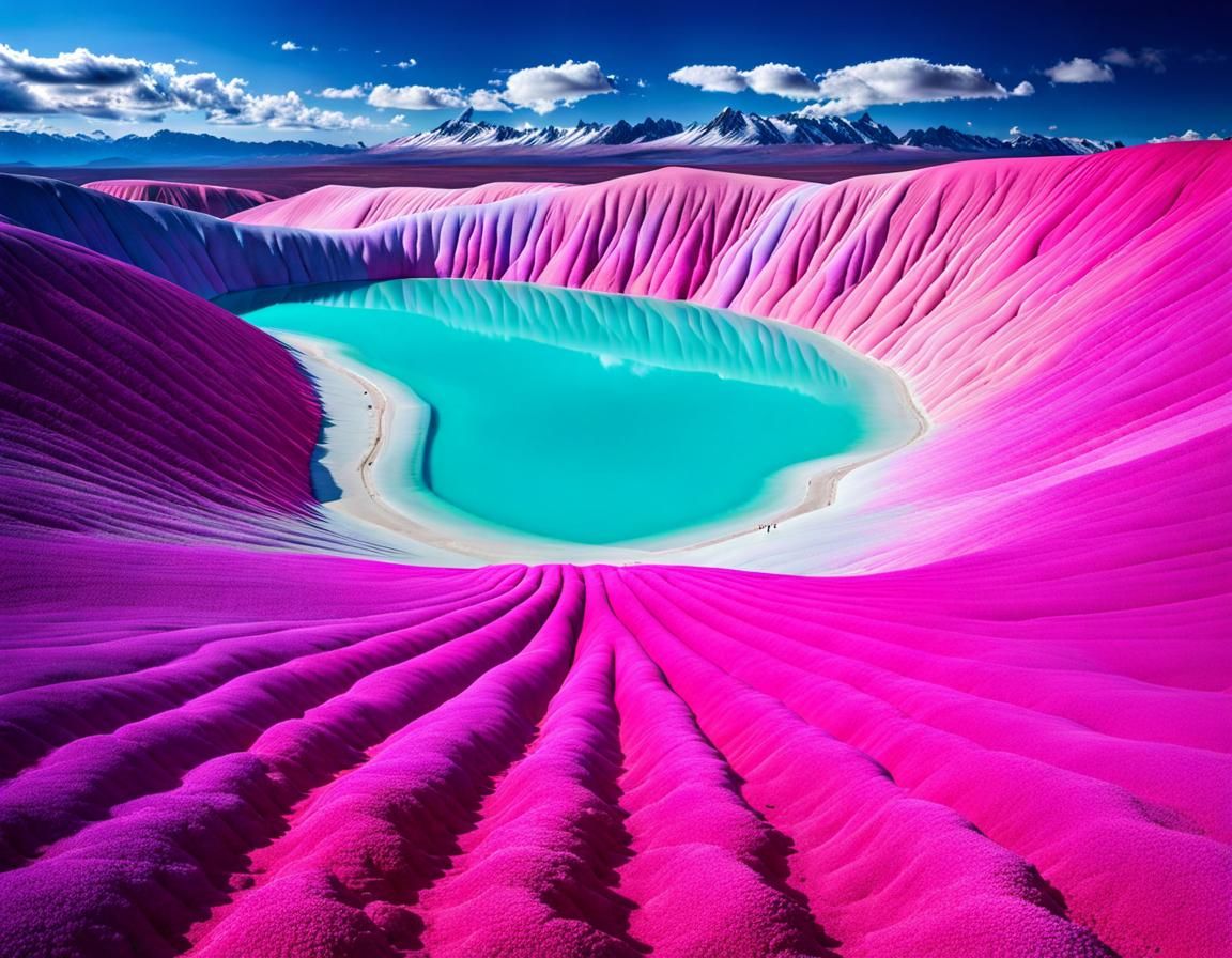 The Cotton Candy Land