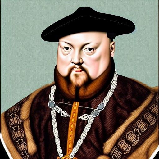 Henry VIII Hunting Portrait