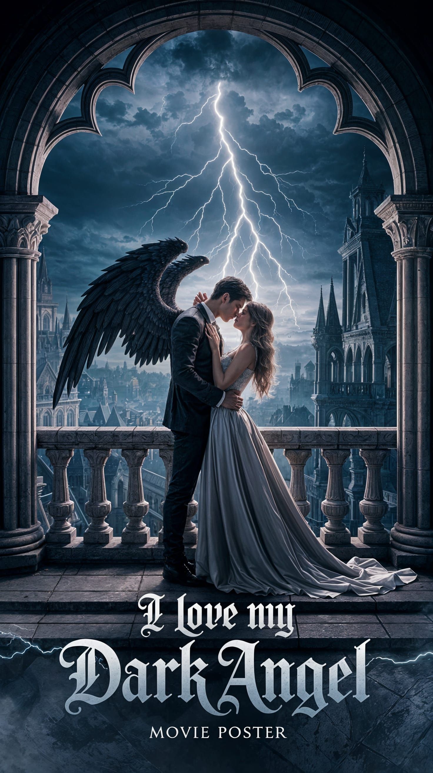 Dark Fantasy Romance: Eternal Love in a Gothic City