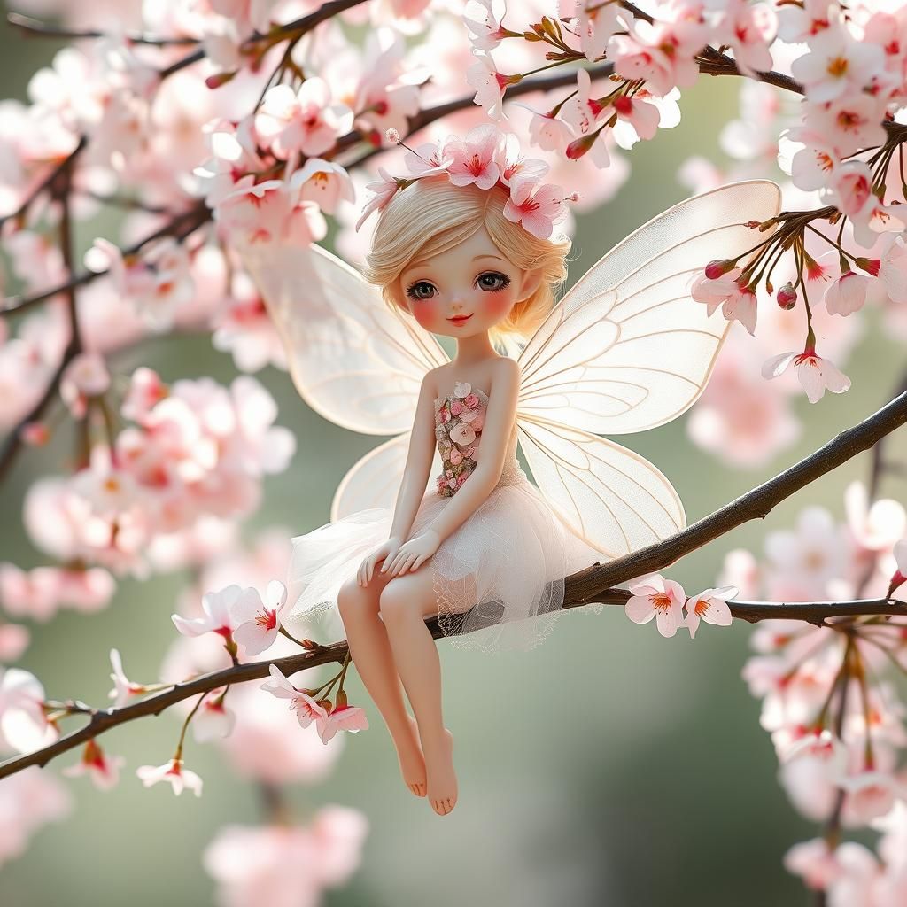 You think that cherry blossom drops naturally? Nope, it's my...