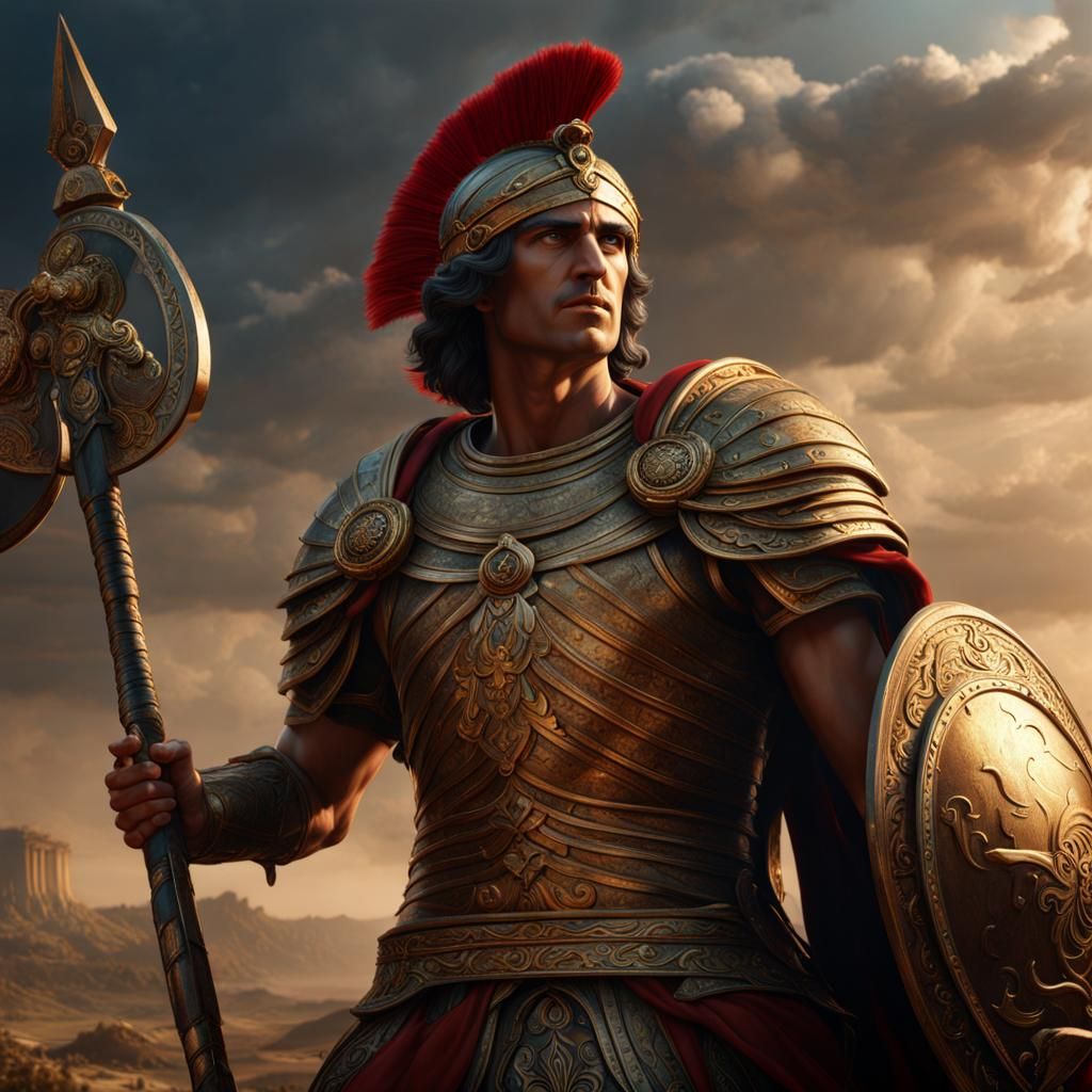Alexander the Great: Detailed Fantasy Concept Art
