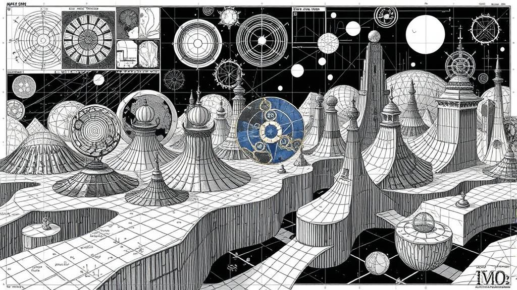 Surreal Avant-Garde Graphic Score in Fluxus Style