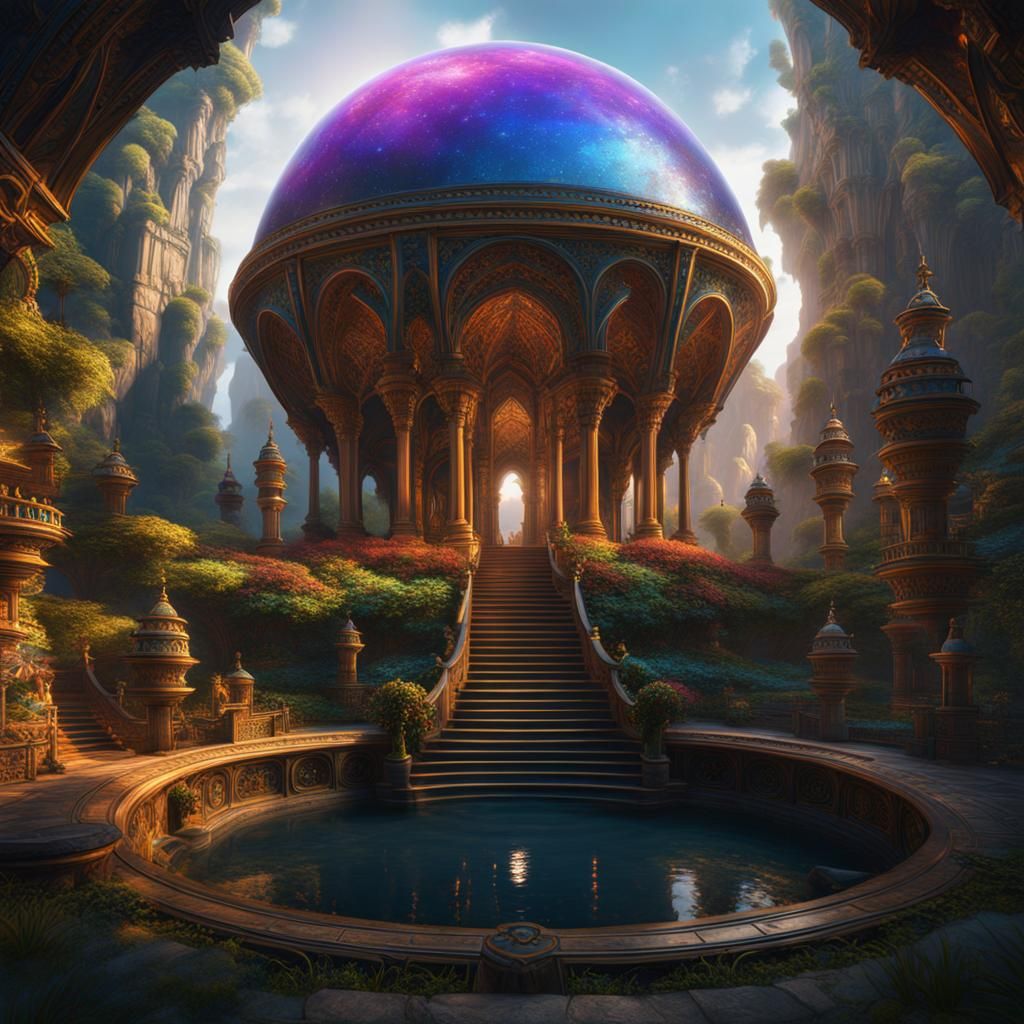 Conic Sections Create Detailed Fantasy Concept Art