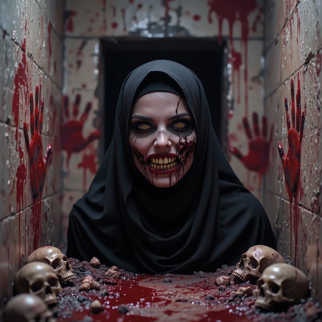 Treacherous Woman in Post-Apocalyptic Death Chamber