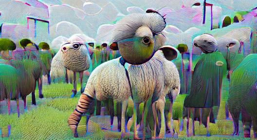 Sheep in a Field