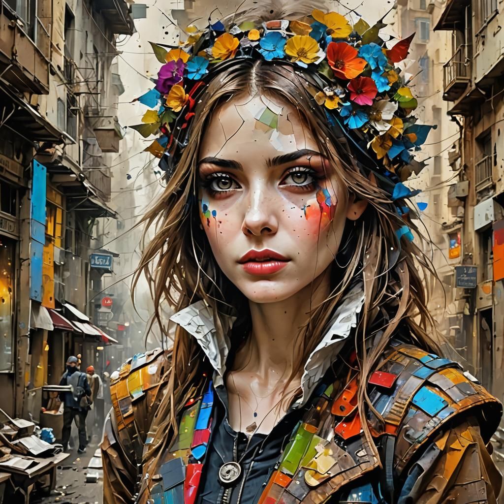 Photorealistic Wonderland Scene in Kotler Style