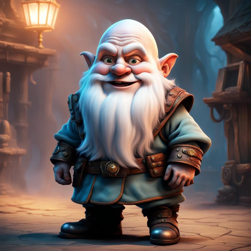 Little dwarf fusion with Casper the Friendly Ghost