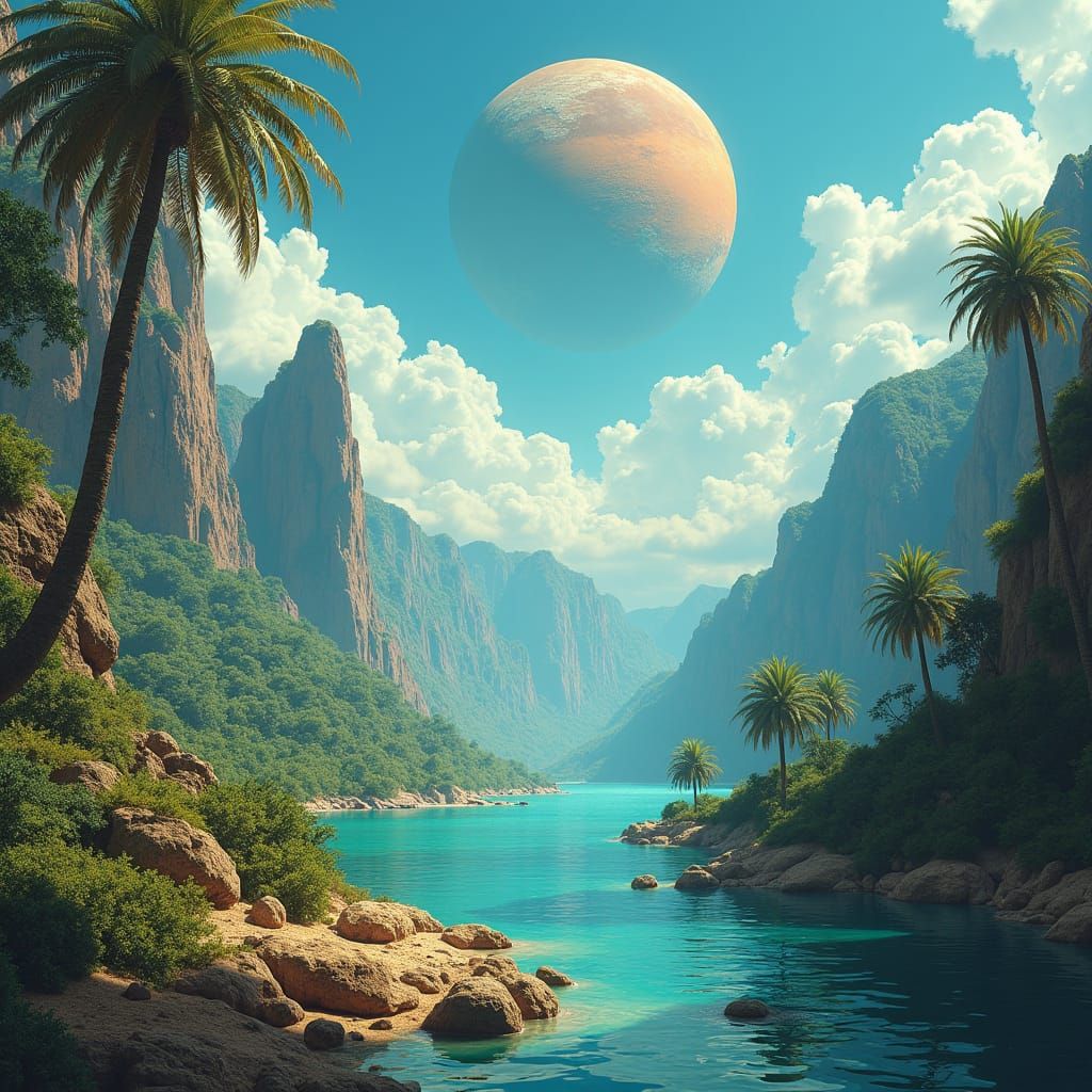Lush Paradise of Koires, Earth's Sister Planet