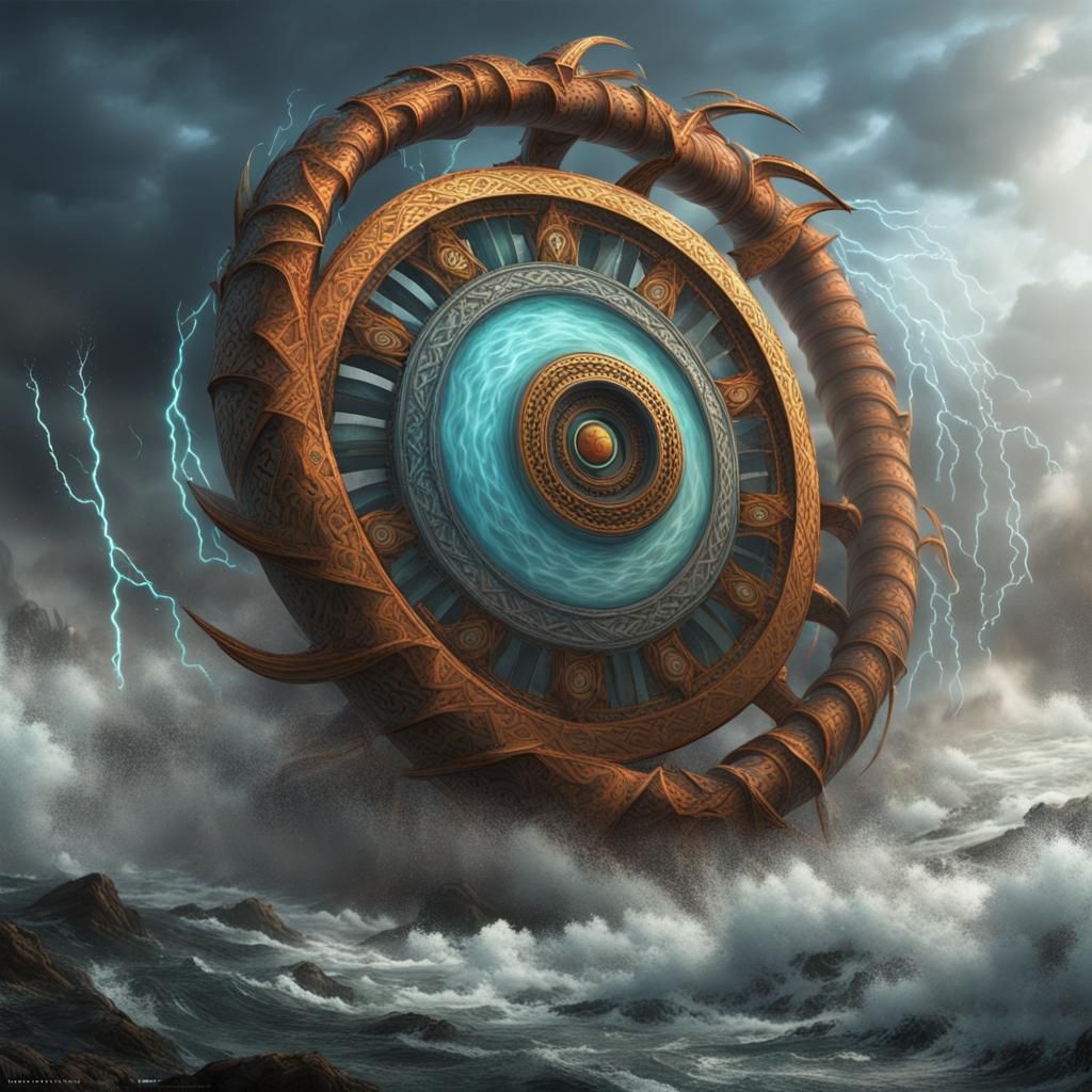 Cyclone Tempest Vayu: Detailed Matte Painting in Unreal Engi...