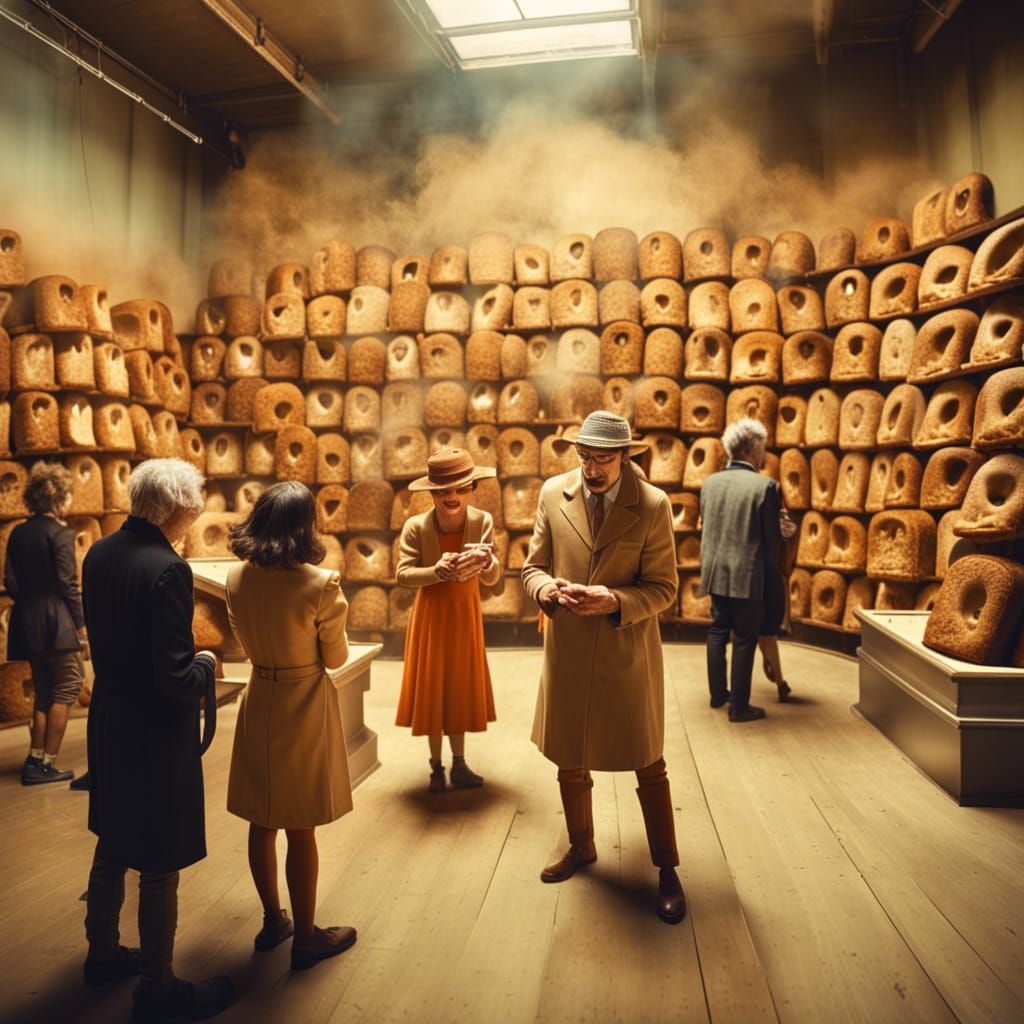 Wacky Toast Museum: A Bright, Quirky Photo