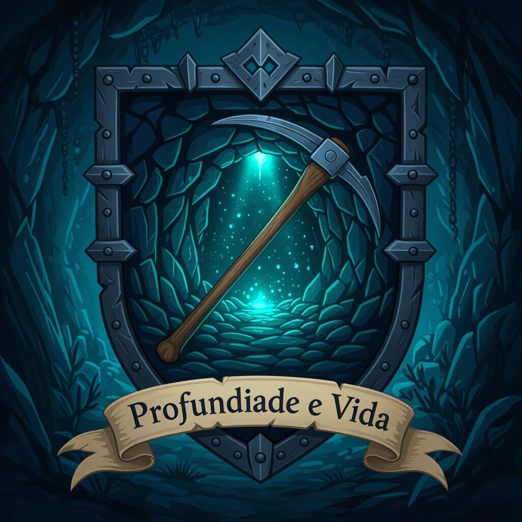 Fantasy Coat of Arms for Deep Well Village