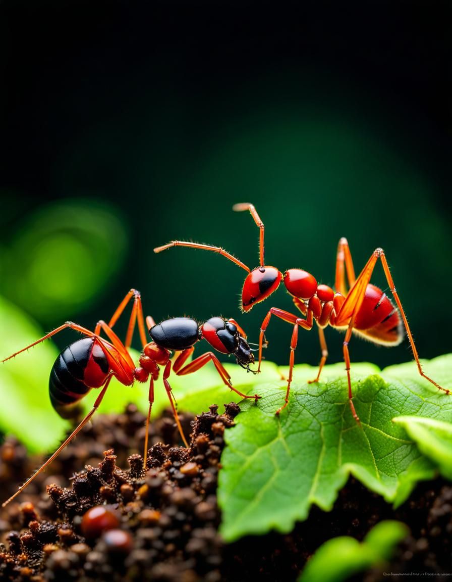 Exchanging pheromones