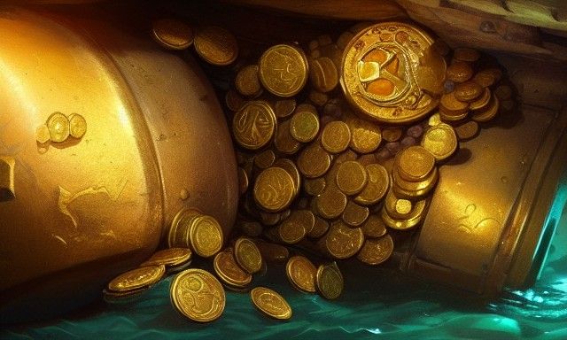 Underwater Treasure Cavern Concept Art