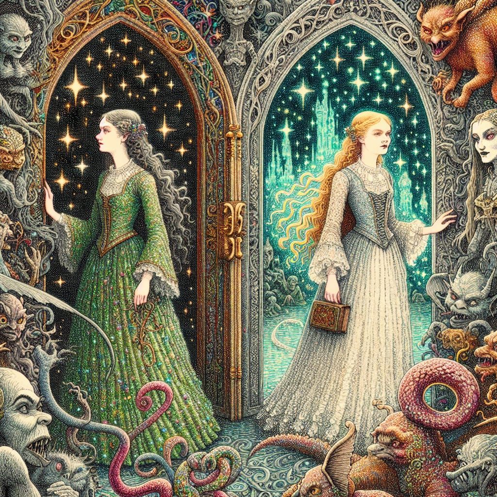 Magical Portal Opens to Sisters in Storybook Realm