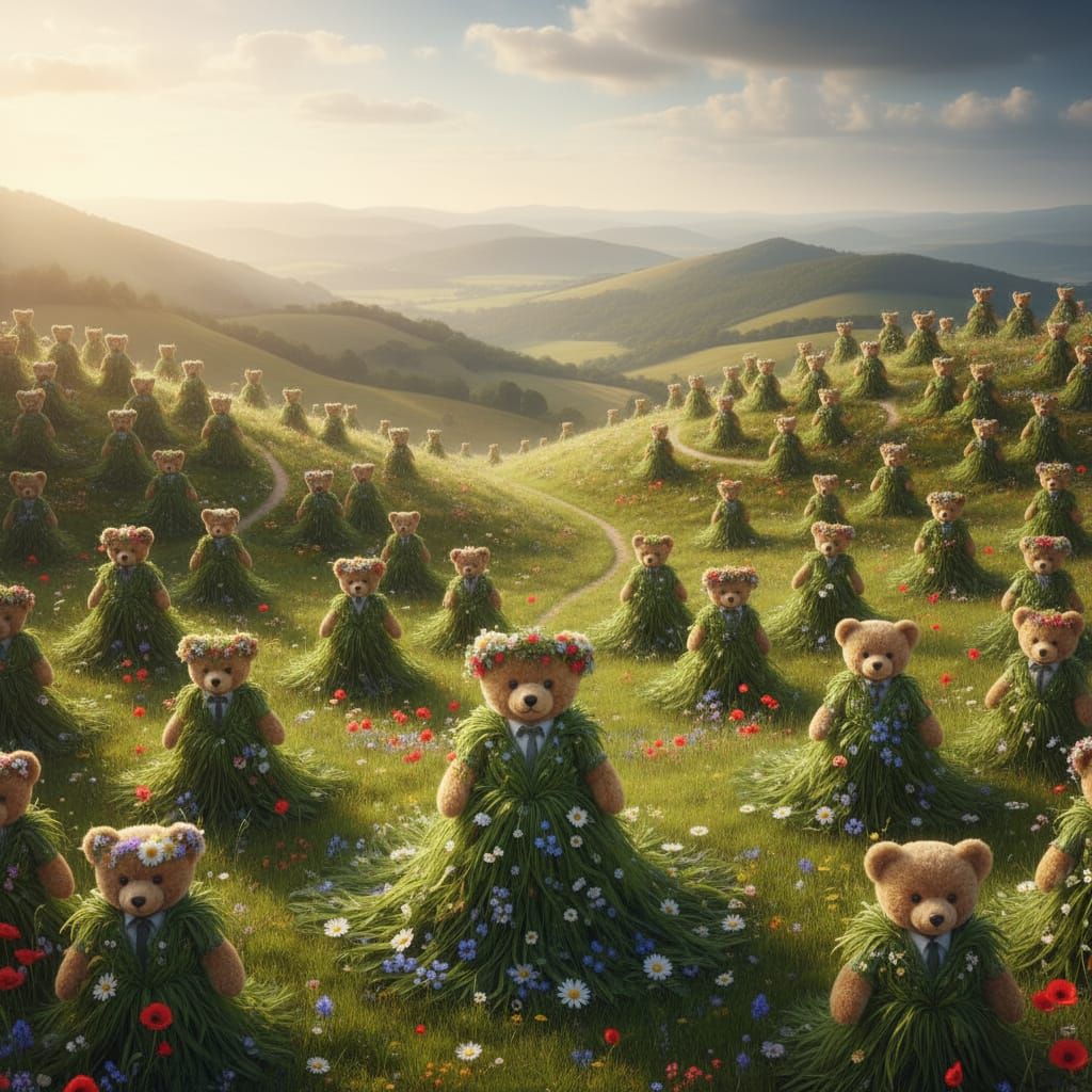 Flower-Teds Grassy Couture Atmospheric Perspective