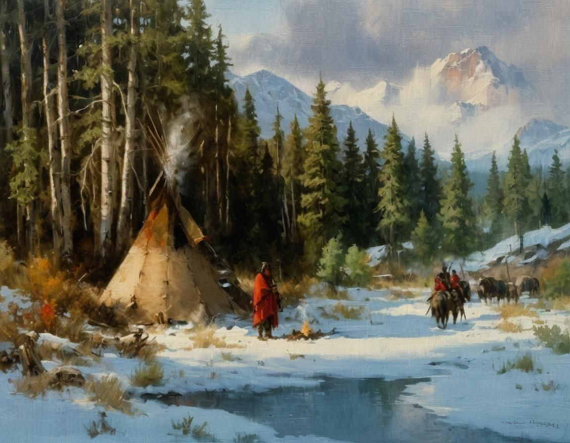 A Flicker of Warmth in the Bitter Western Wilderness