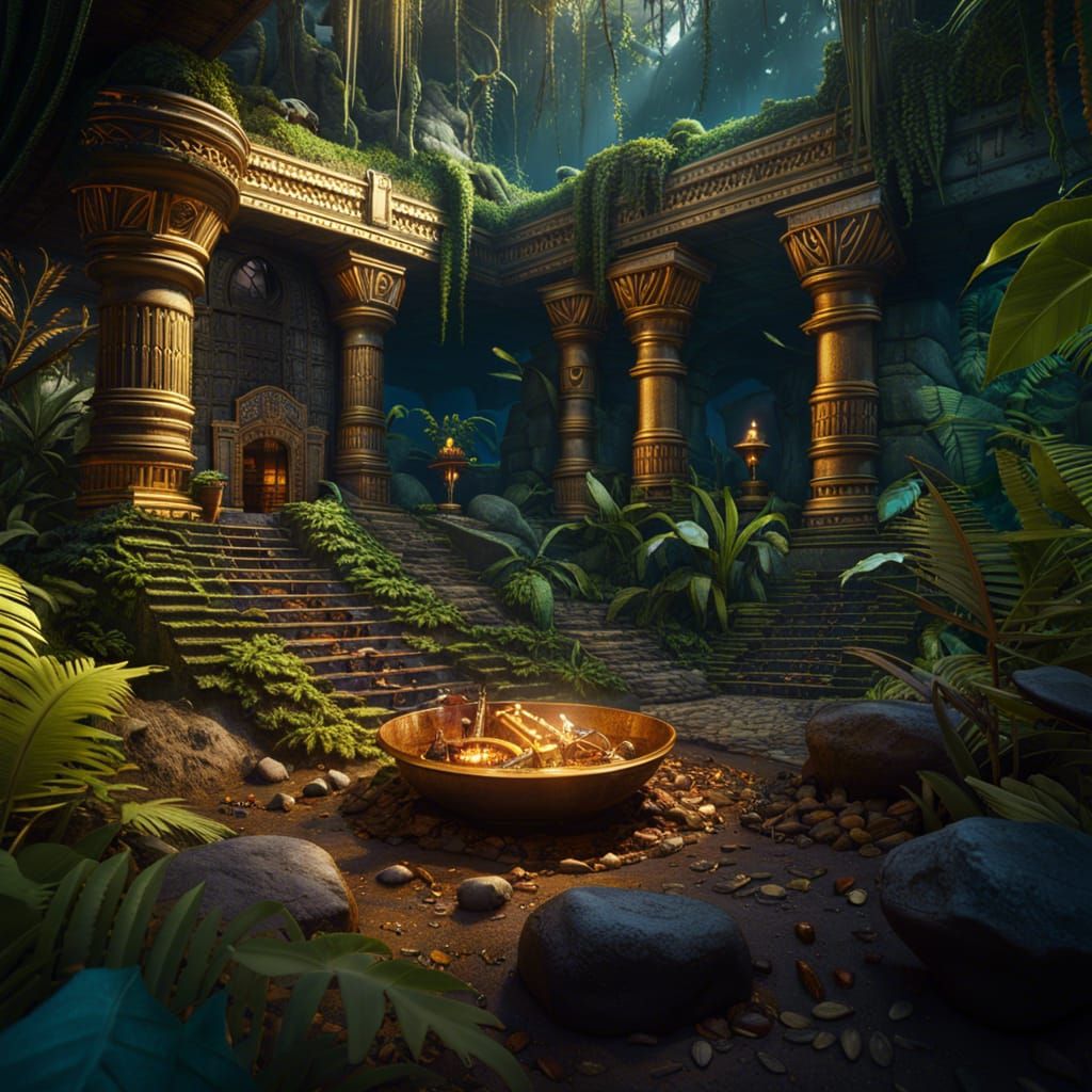 Jungle Archaeological Site Reveals Hidden Treasure