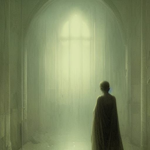 Evoking Pain and Sorrow: A Haunting Vision