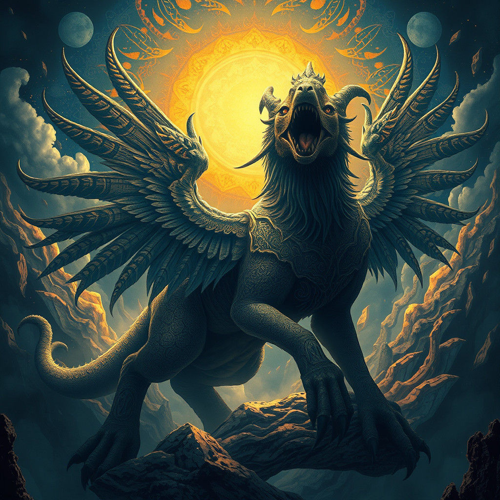 Majestic Kana Kanini in Dreamlike Matte Painting