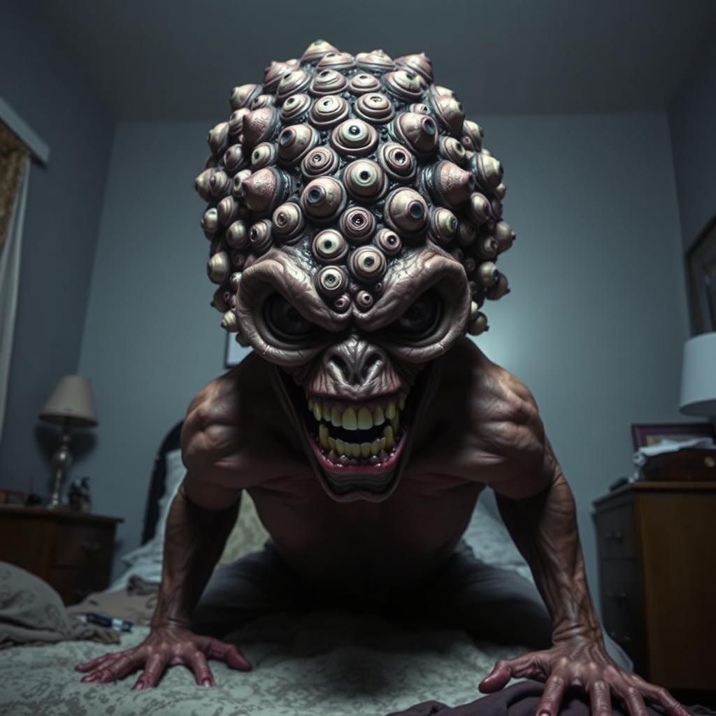 Grotesque Transformation: Eldritch Horror in Bedroom