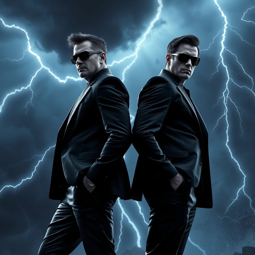 Men in Black Stand Firm Against Futuristic Storm