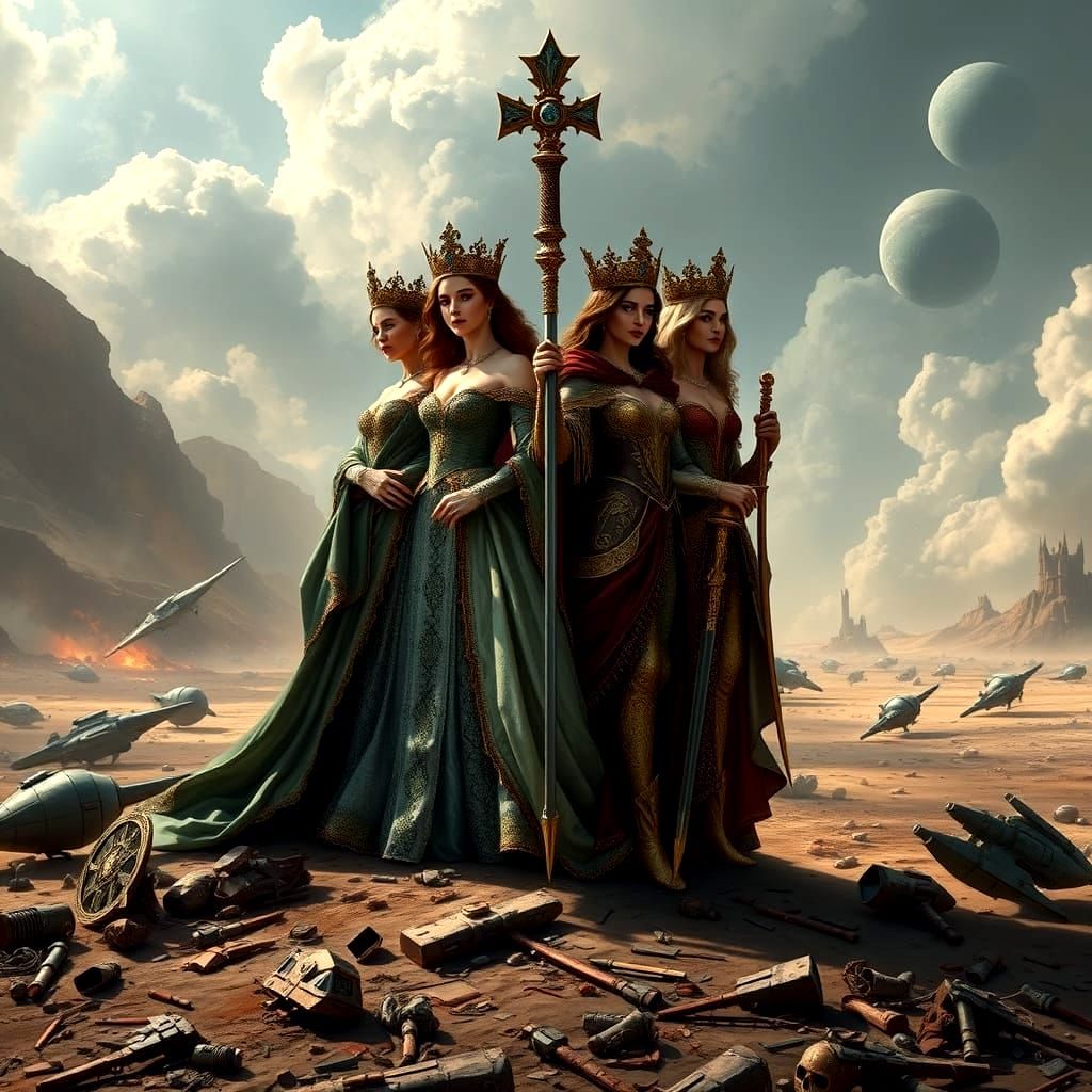 Queens of Earth Victorious After Alien Battle
