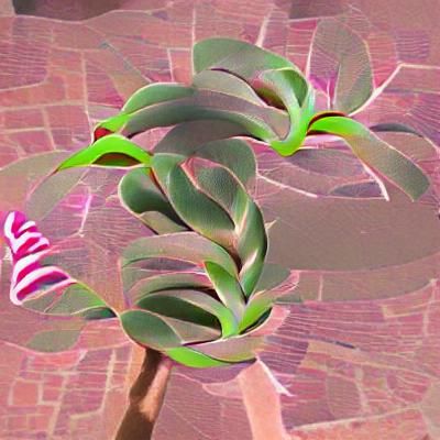Imaginary Botanical Specimen Generated by AI