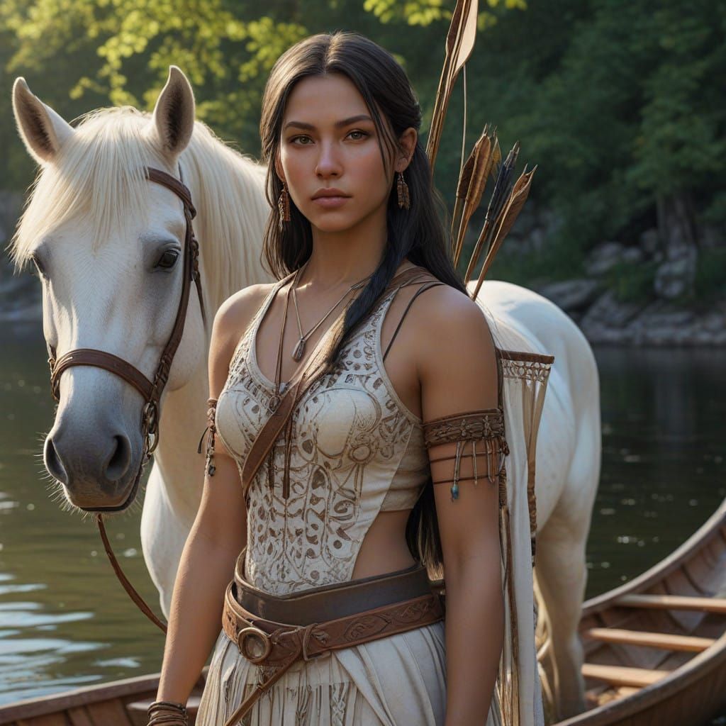 Native American Goddess of the River