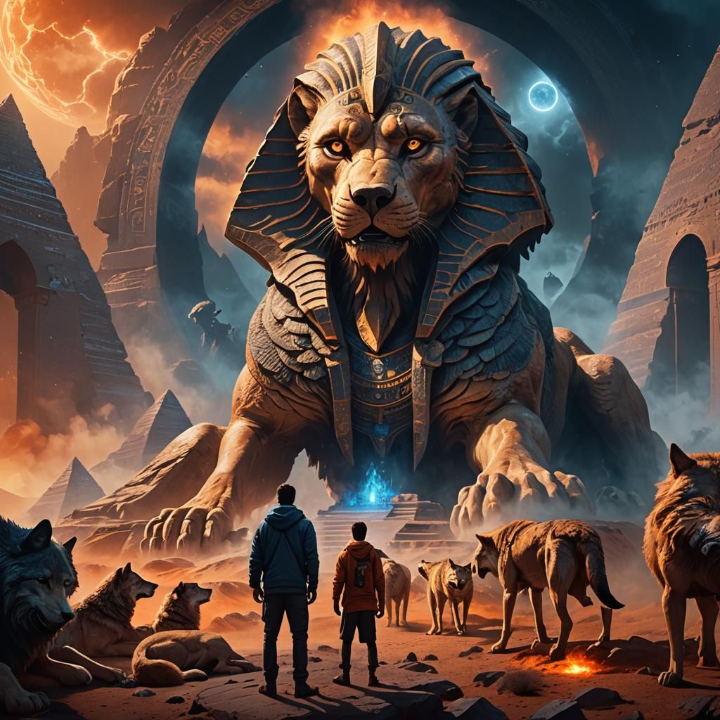 Programmer and Wolves Before the Sphinx