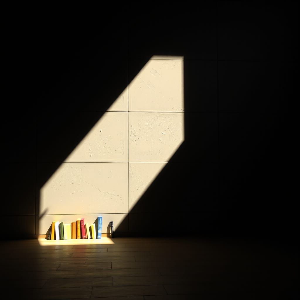 Surreal Figures Await Fate in a Dark and Foreboding Abattoir...