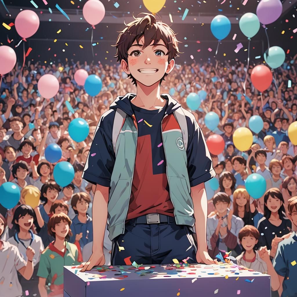 Esports Dream Realized: Manga-Style Podium Victory