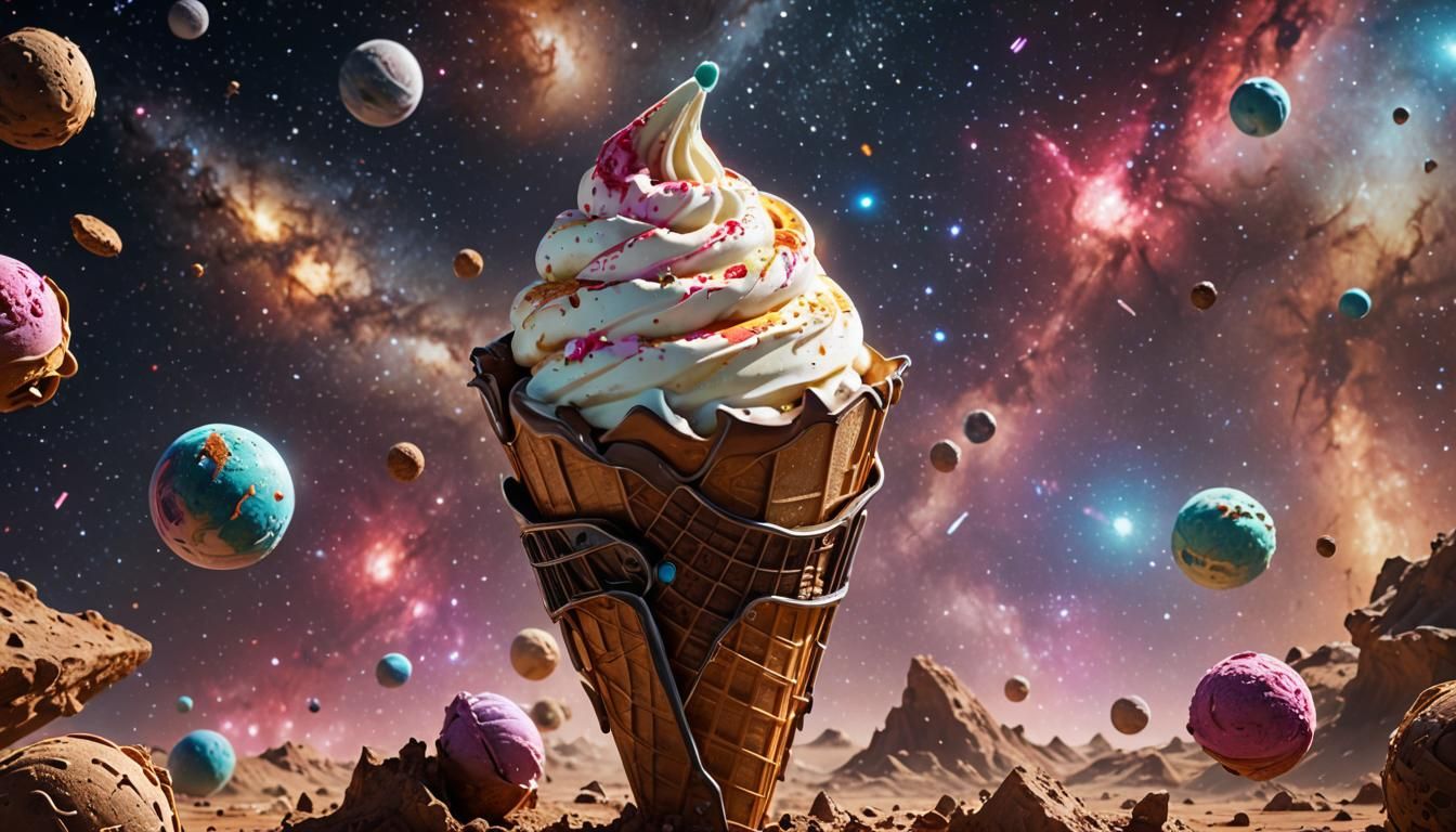Ice cream universe