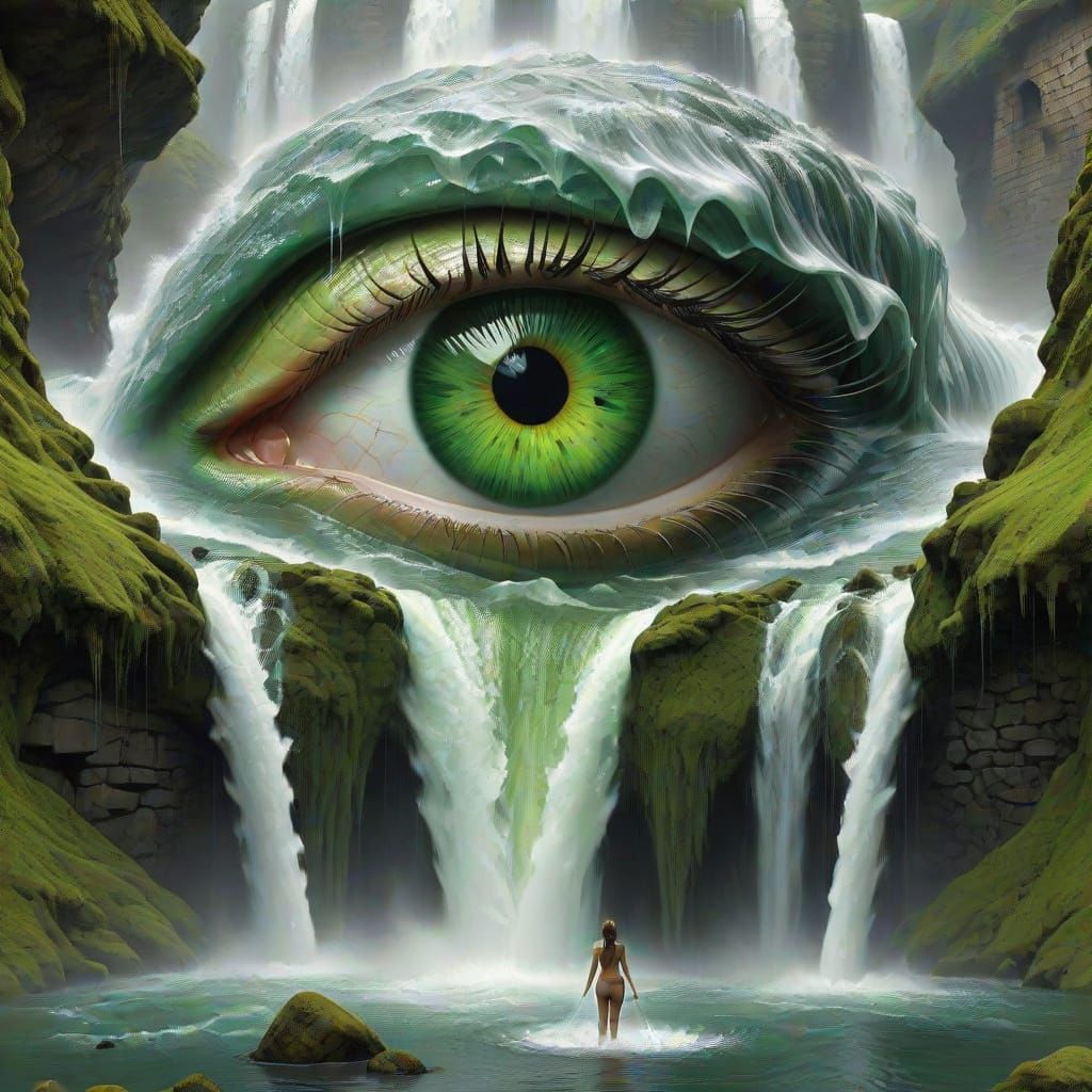 A Mystical Eye Confronts a Flooded Metropolis