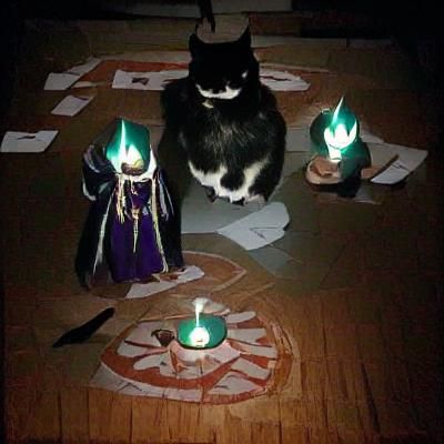 Eerie Ritual Summons Darkness