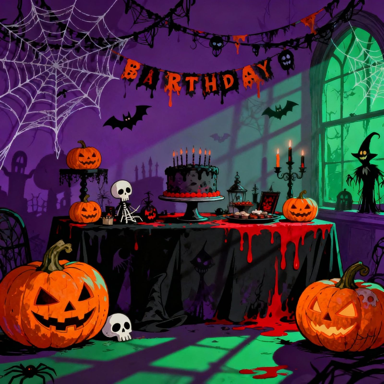 Gothic Birthday Party: Spooky Celebration with Dark Whimsy