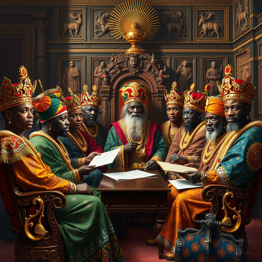 Regal African Kings in Grand Meeting