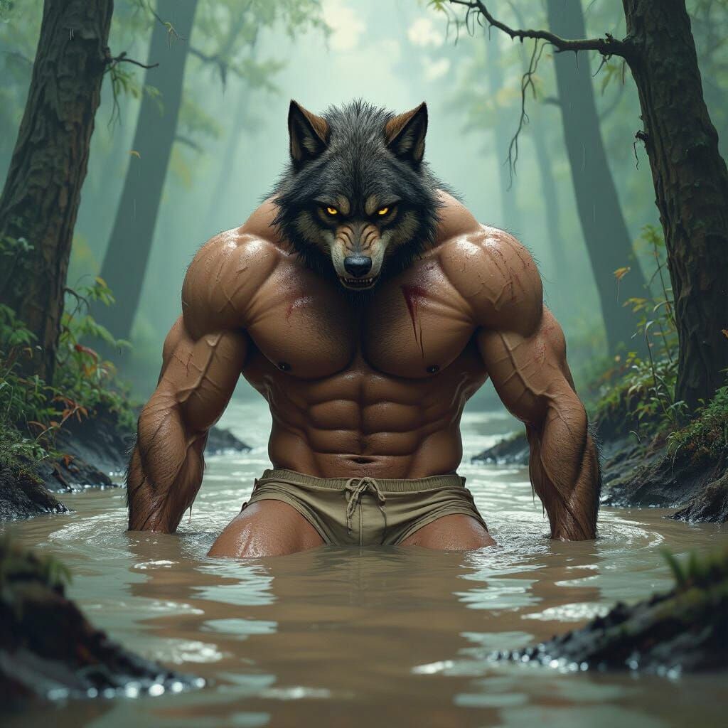 Wolfman Sinking in Quicksand: Dystopian Realism