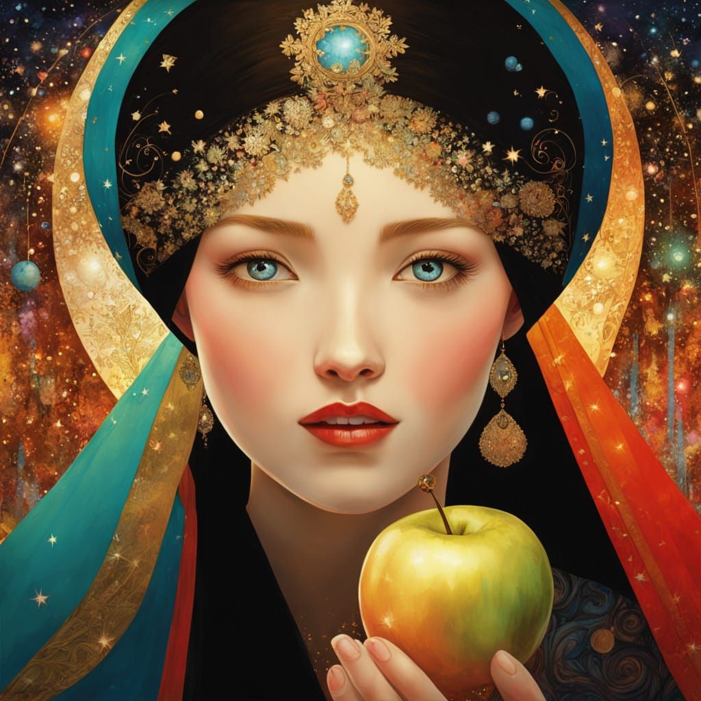 THE MAGIC APPLE WOMAN