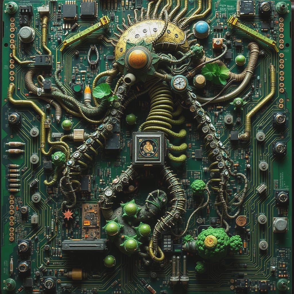 Organic Motherboard Golem