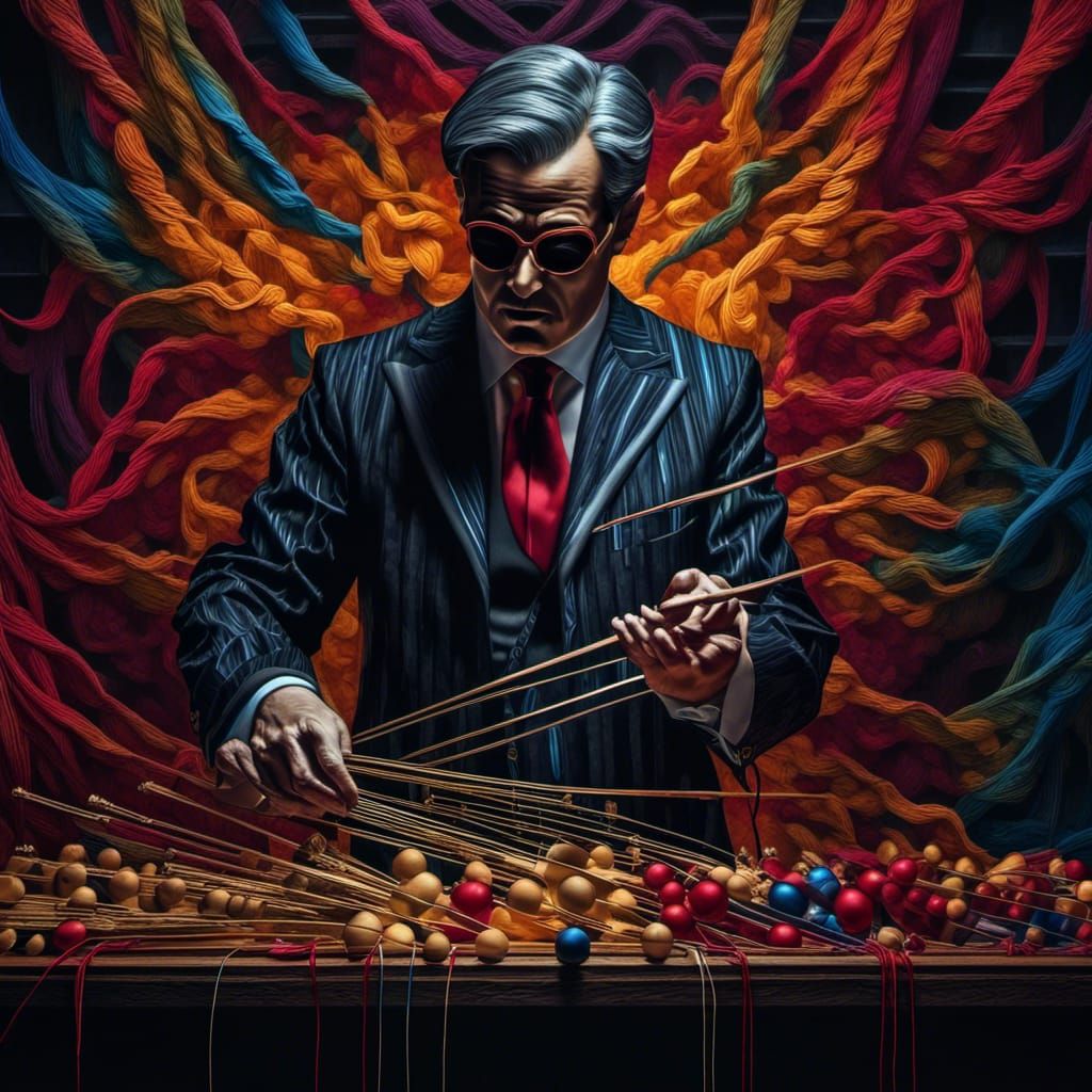 Sinister Puppeteer Controls People, One Man Breaks Free